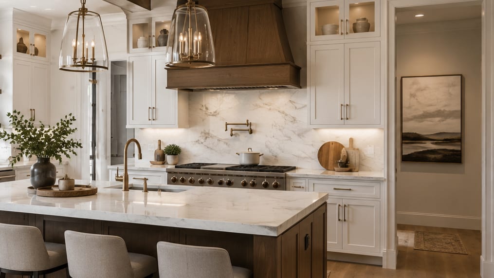 Kitchen backsplash and tile in Hickory, NC